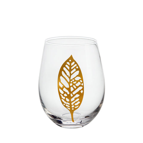 Betushka Collection Stemless Wine Glass (17 oz. set of 6)