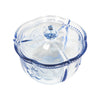 Pirate Collection Large Glass Candy Dish with Lid 7 oz.