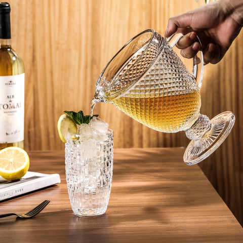 Chroma Clear Pitcher with Spout 34 oz.