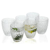 Knitted Collection Tumbler Glasses set of 6