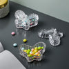 Butterfly Candy Jars with Lids (set of 2)