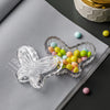 Butterfly Candy Jars with Lids (set of 2)
