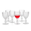 Chroma Collection Wine Goblets Glassesset of 6, 10.6 oz
