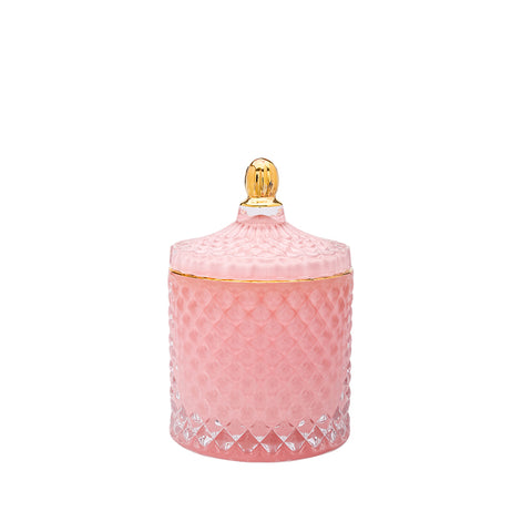 High Diamond Facets Jewelry Jar