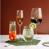 Betushka Collection Stemless Wine Glass (17 oz. set of 6)