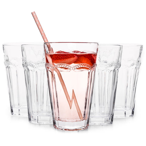 Pearl Ridge Highball Glasses (13 oz. set of 6)