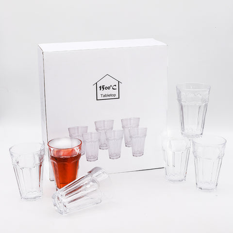 Pearl Ridge Highball Glasses (13 oz. set of 6)